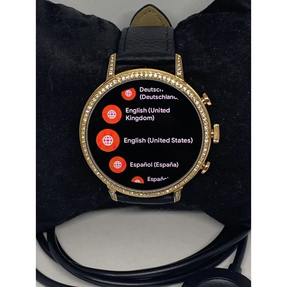 Fossil Gen 4 Authentic Digital Dial Smart Watch Custom Band FTW6030 AB424